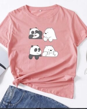 Happy bears panda tee
