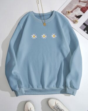3 Flower Sweatshirt