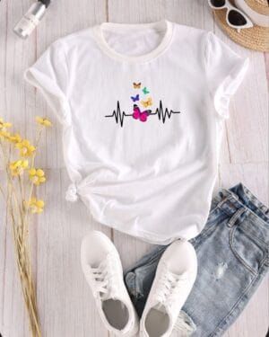 Heartbreaking butterflies rainbow