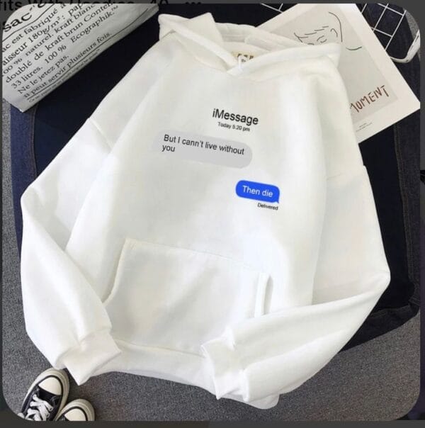 iMessage hoodie