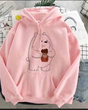 Bears eating choco hoodie