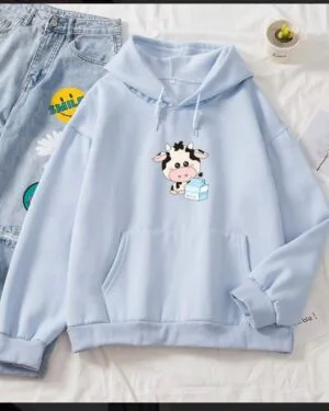 Cow milk hoodie - Image 2