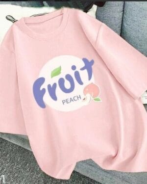 Fruit peach tee