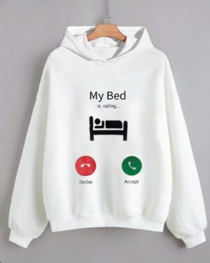 My Bed Is calling Hoodie