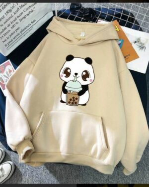 Cute Coffee Panda Hoodie