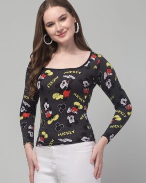 Dancing Mickey Mouse Full Sleeves