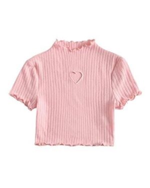 Heart Frill Top Half sleeves