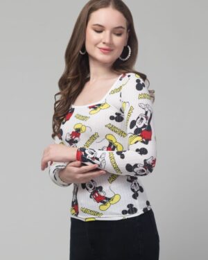 Mickey Full Sleeves Top