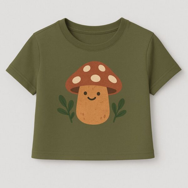 Mushroom Polka Tee