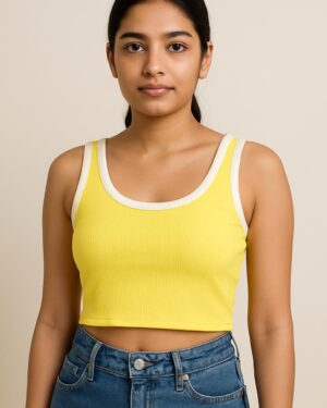 Yellow Ring Tank Top