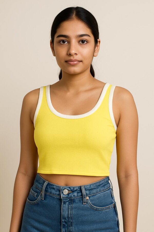 Yellow Ring Tank Top