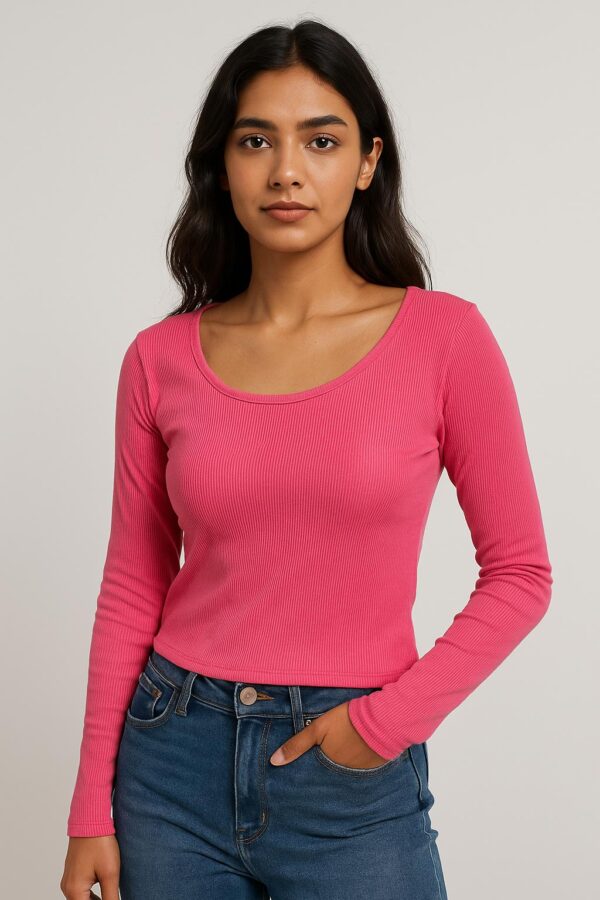 Square Neck Full Sleeves