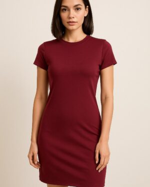 Mock Neck Half Sleeves