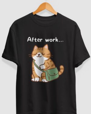 After Work Tired Cat