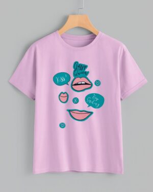 Red lip tee
