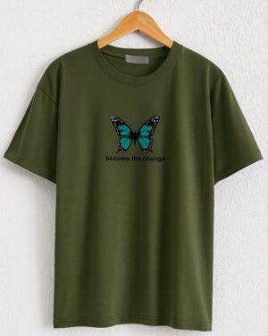 Butterfly the change tshirt