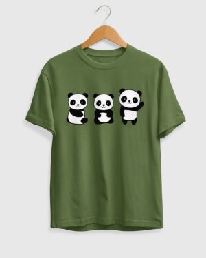 3 panda moods