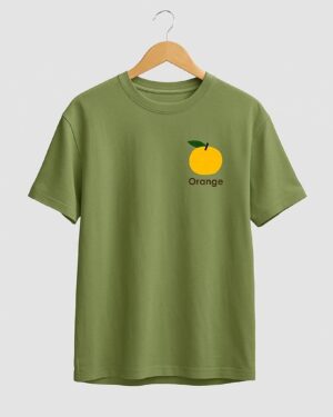 Orange tee