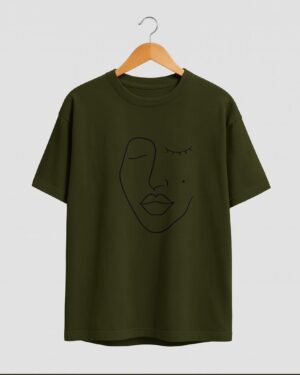 Lady face shade tee