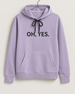Oh Yes crop Hoodie