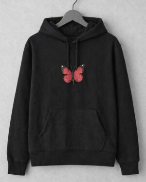 Butterfly Crop Hoodie