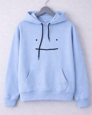 Smile crop hoodie