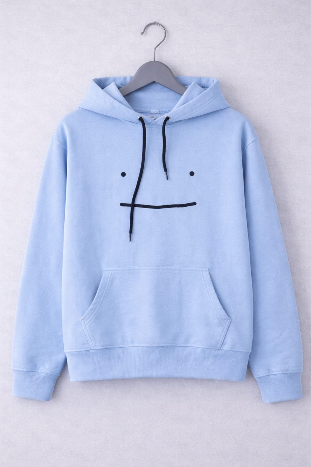 Smile crop hoodie