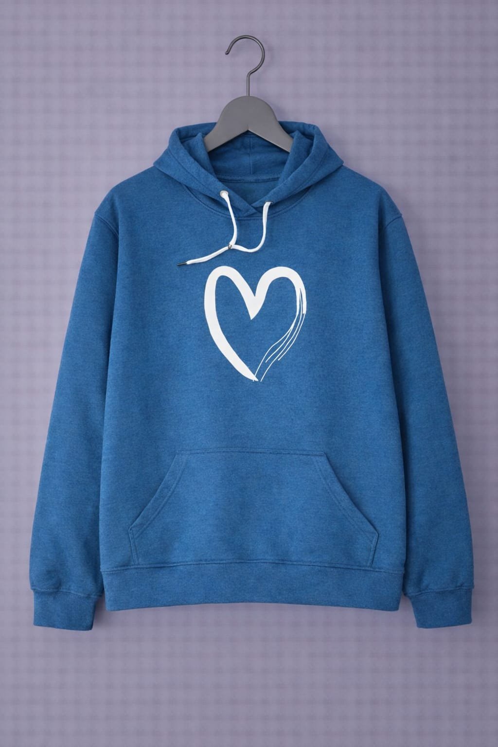 Half Heart Crop Hoodie