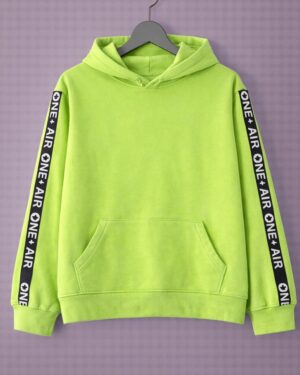Strip Crop Hoodie