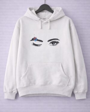 Eyelashes hoodie