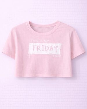 Fridayy Crop Tee