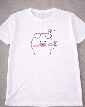 Pig cutie crop tee