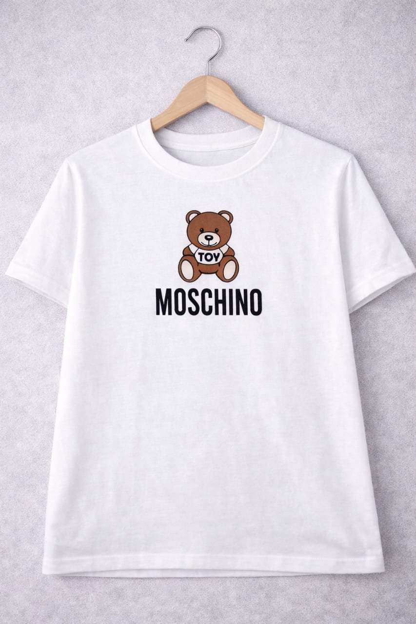 Moschino crop tee