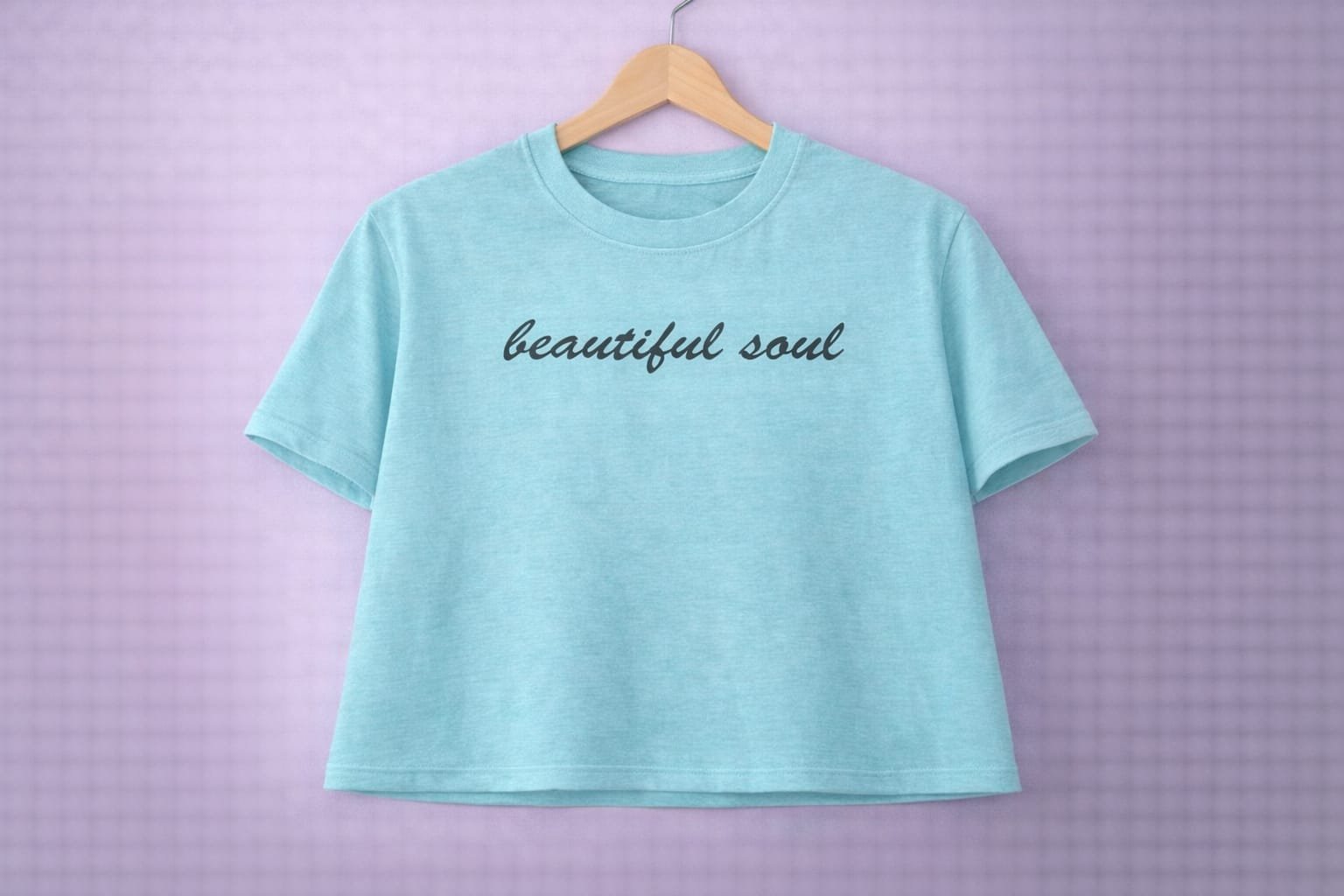 Beautiful soul crop tee