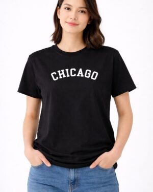Chicago crop tee