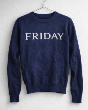 Friday Text Sweatshirt