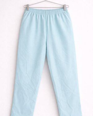 Sky Blue Cotton Pants
