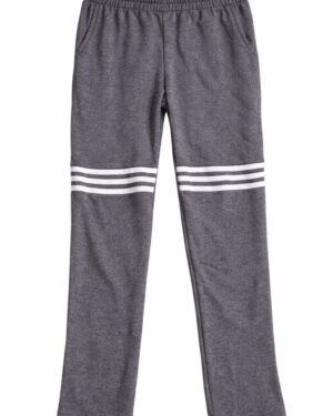 Grey Stripe Active Leggings