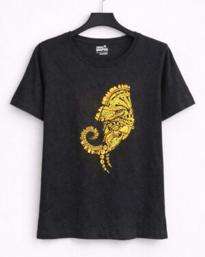 Golden Ganesh Graphic T-Shirt