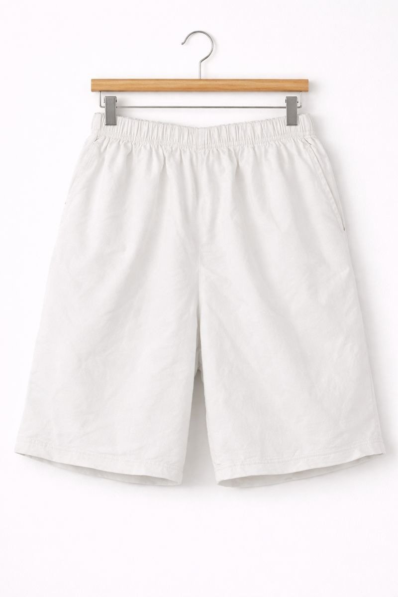 Classic White Lounge Shorts