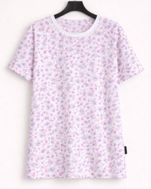 Soft Flower Print Top