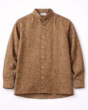 Men’s Abstract Pattern Casual Shirt