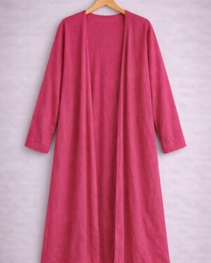 Rose Pink Flowy Long Dress