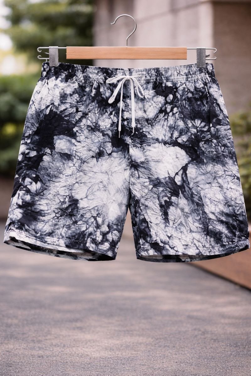 Midnight Tie-Dye Lounge Shorts