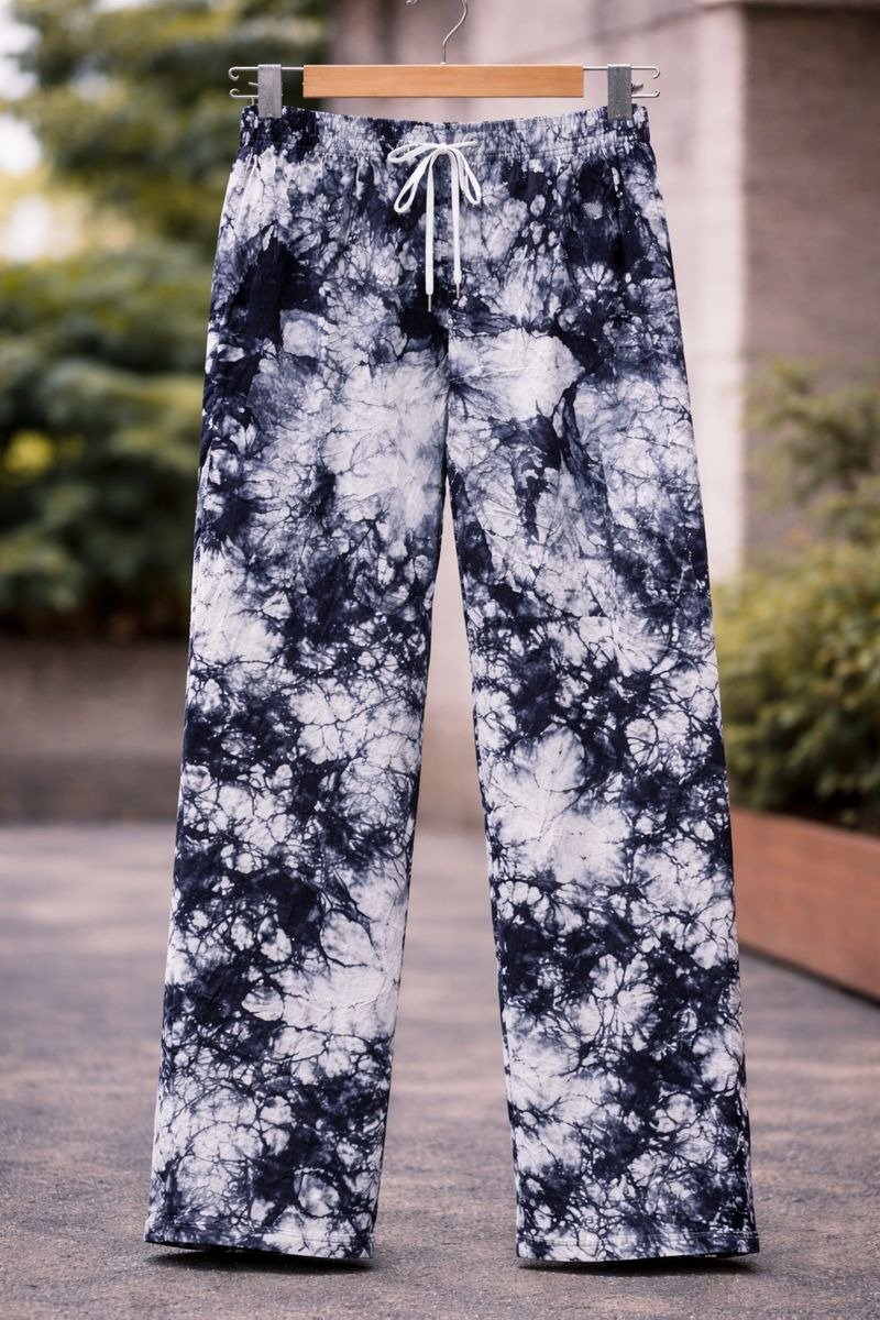 Midnight Tie-Dye Lounge Full Pants