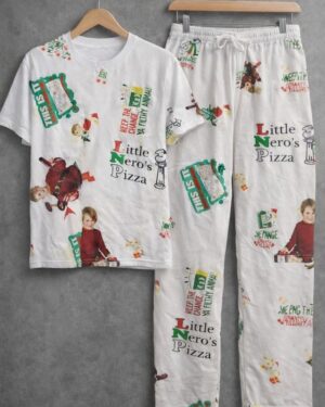 Full Print Co-Ord Lounge Set (T-Shirt & Lower)