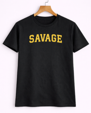 Savage Statement Men’s Half-Sleeve T-Shirt