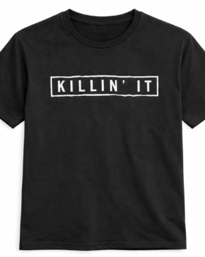 Killin’ It Graphic Half Sleeve T-Shirt