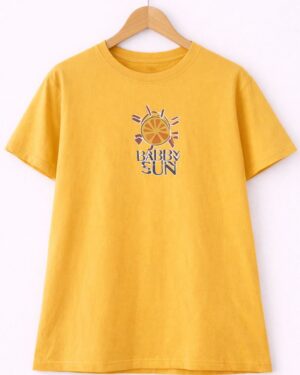 Baby Sun Yellow Oversized T-Shirt