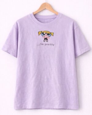 Pretty Vibes Lilac Tee